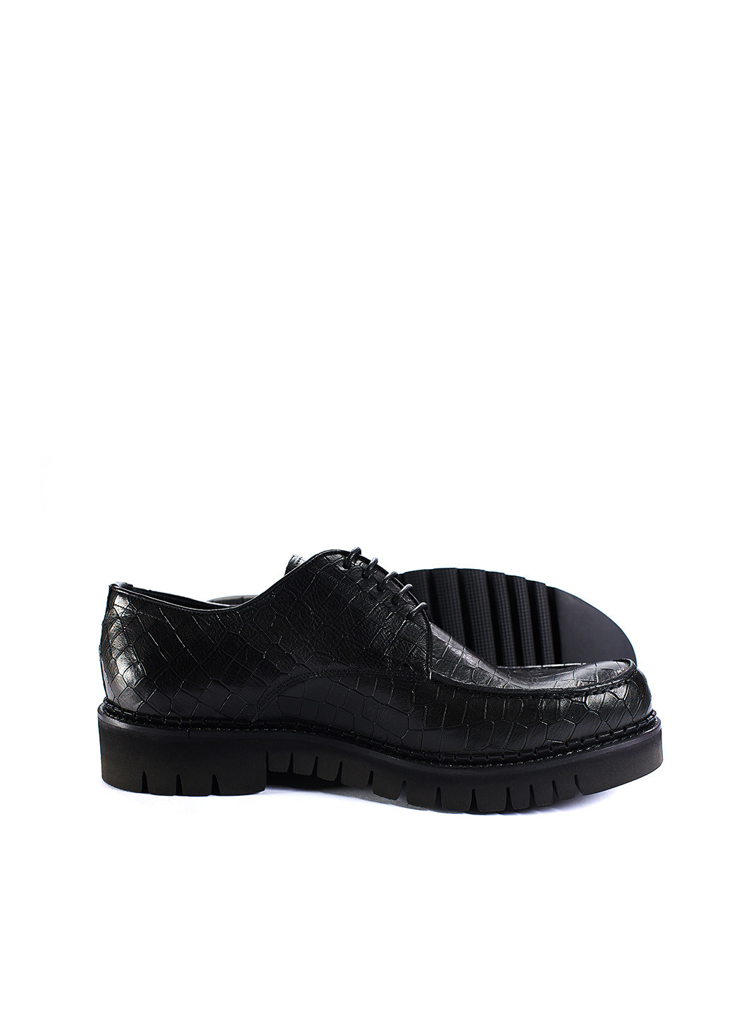 Черные кэжуал туфли Giampieronicola на шнурках
