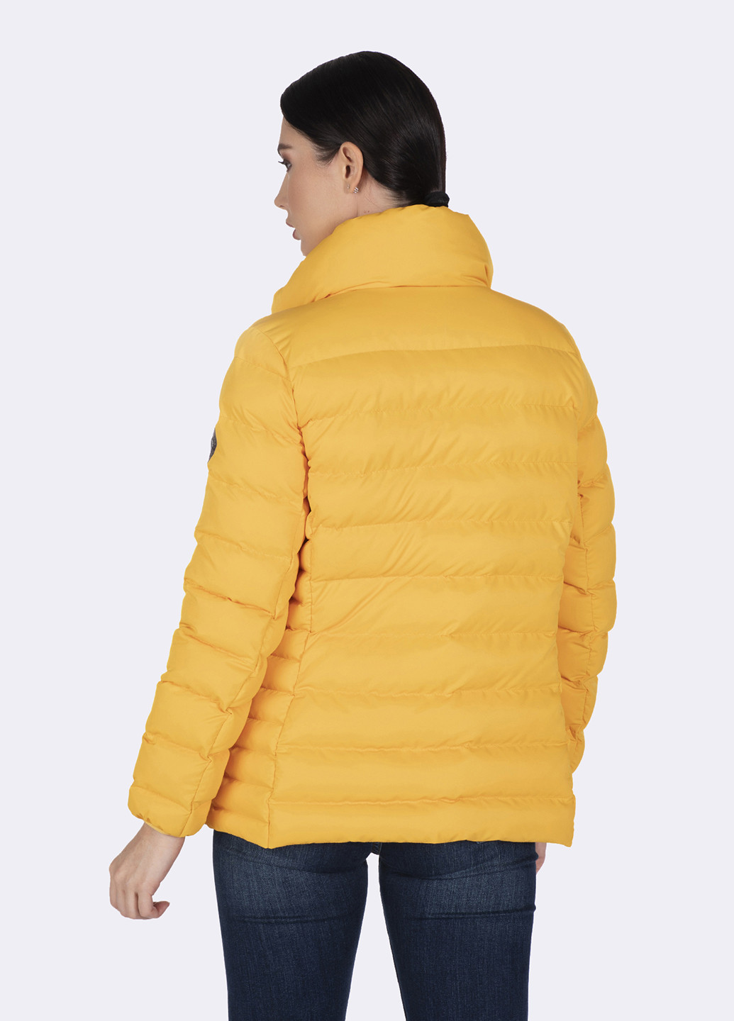 Желтая зимняя куртка Giorgio di Mare