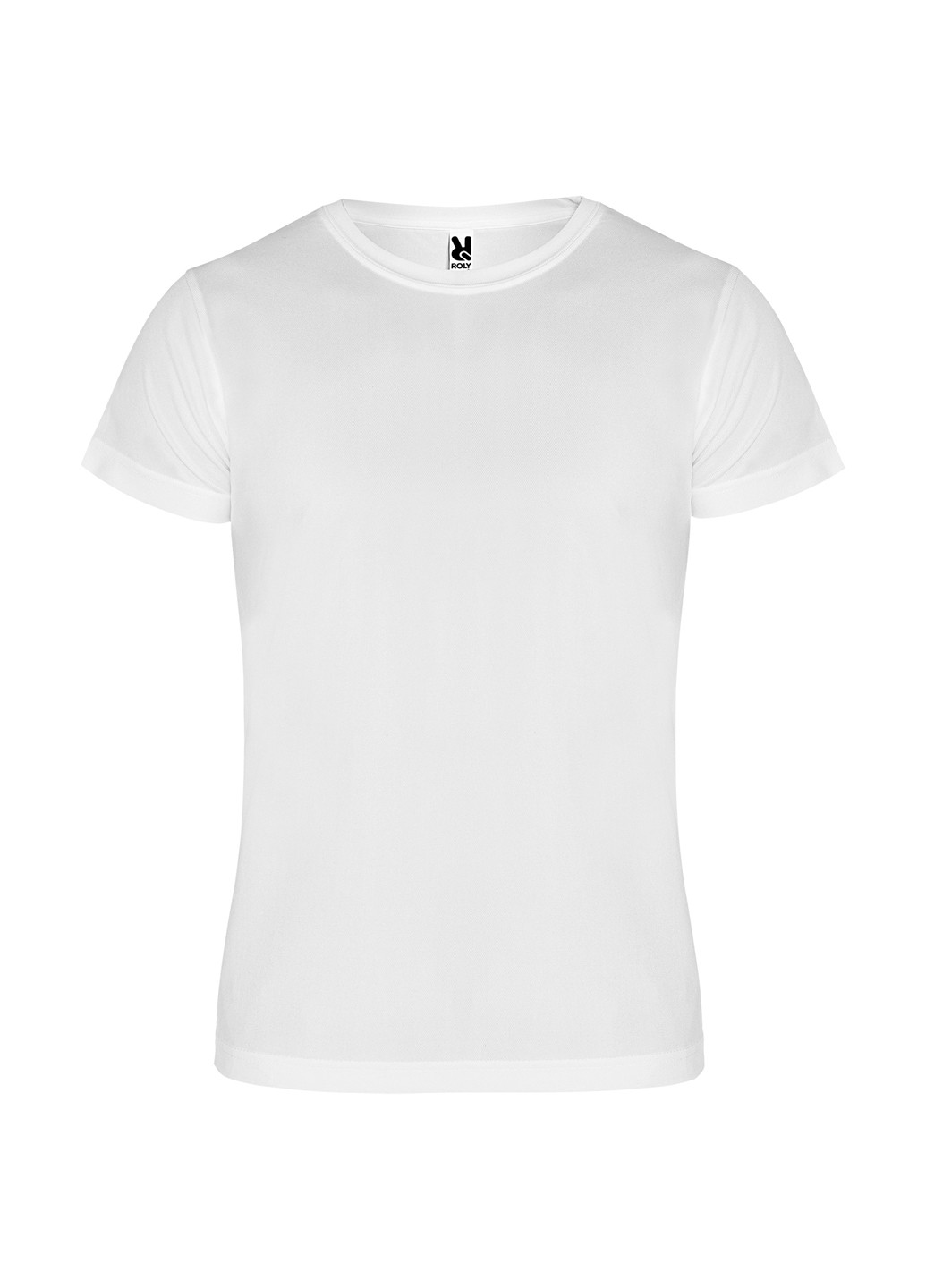 Белая футболка с коротким рукавом Roly