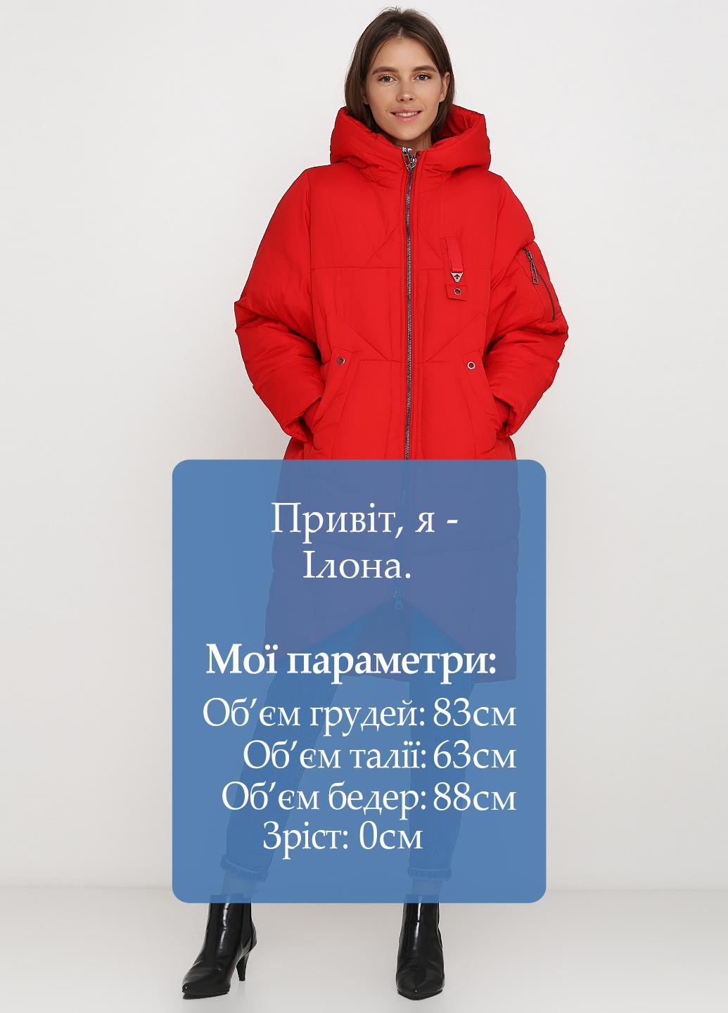 Червона демісезонна куртка Monte Cervino