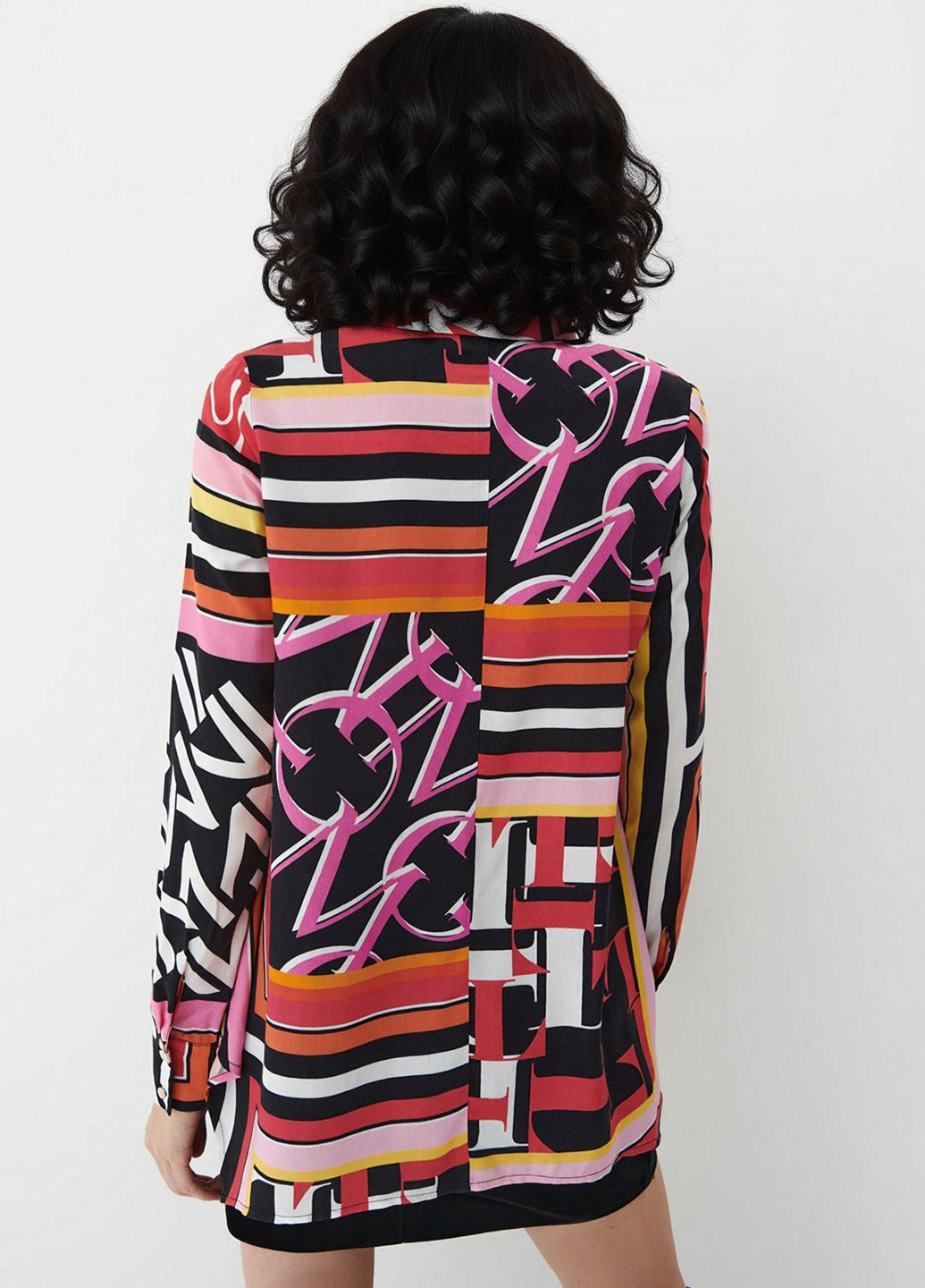 Комбинированная блуза Mohito