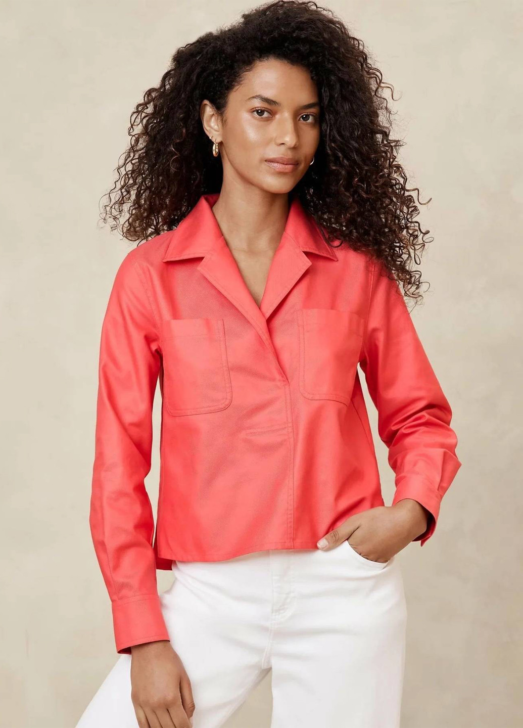 Рожева блуза Banana Republic