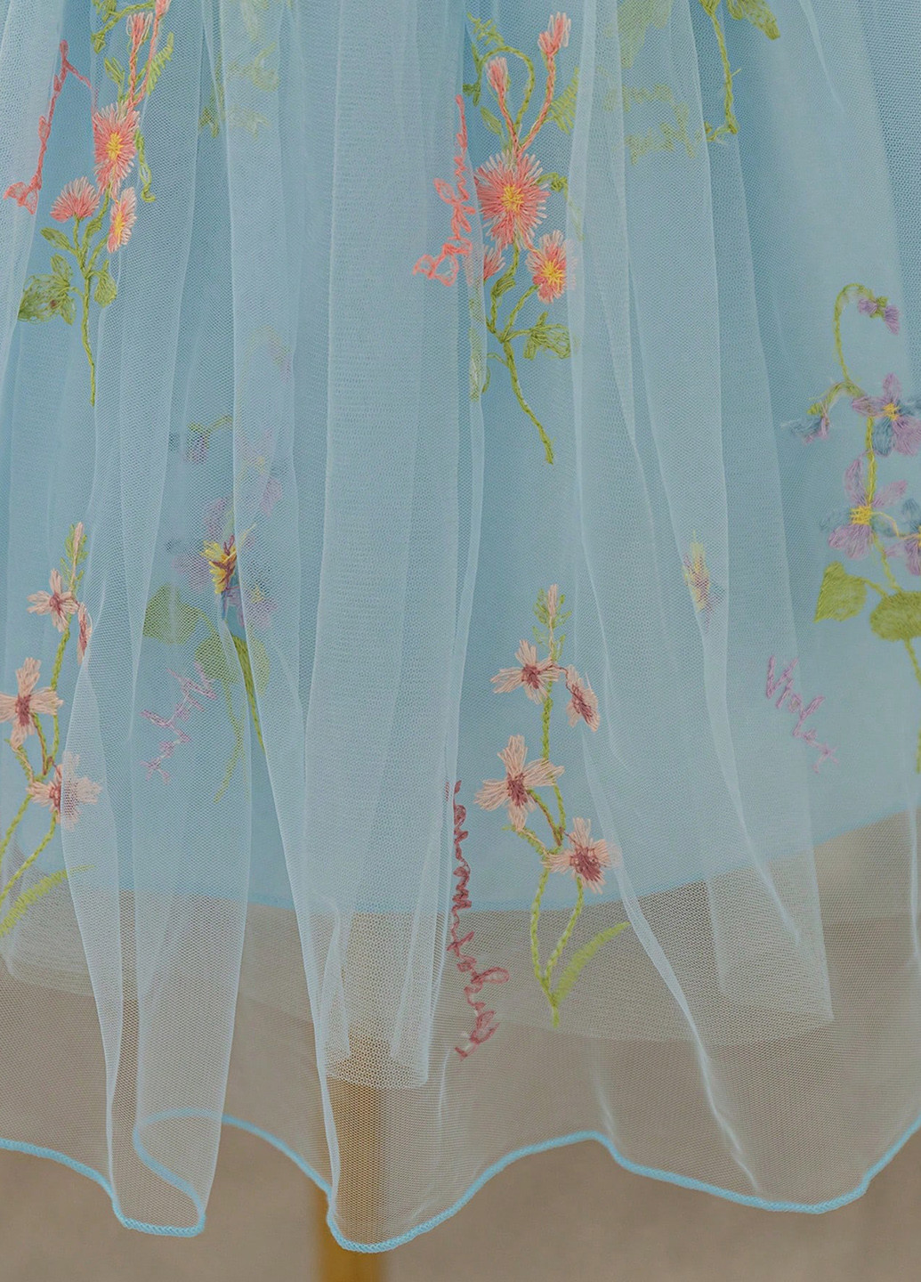 Блакитна сукня SHEIN (366512750)