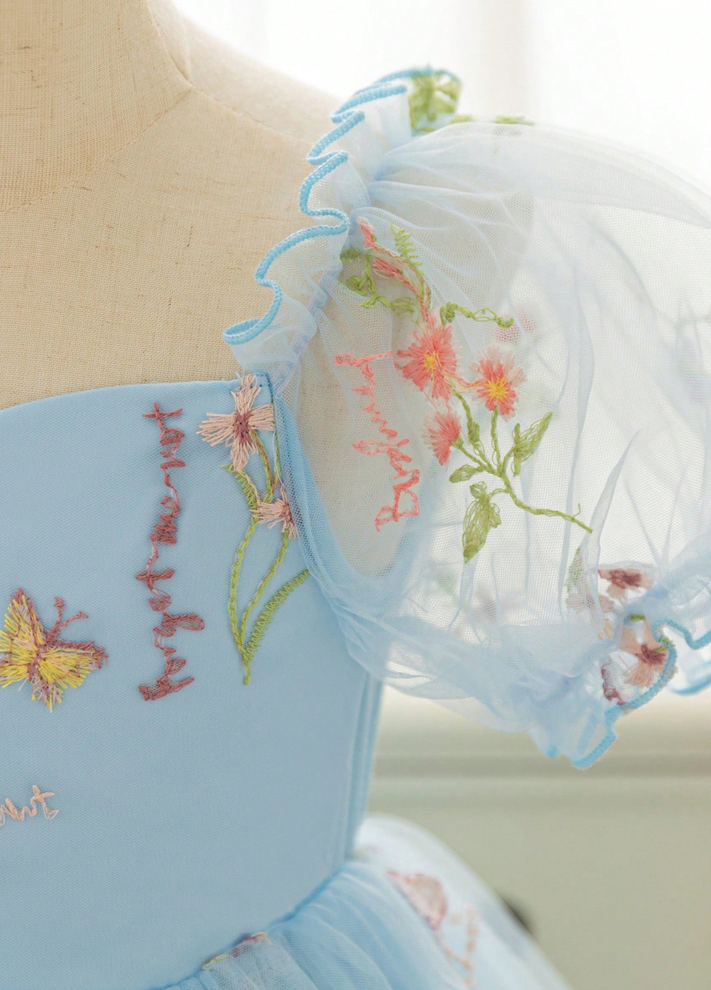 Блакитна сукня SHEIN (366512750)