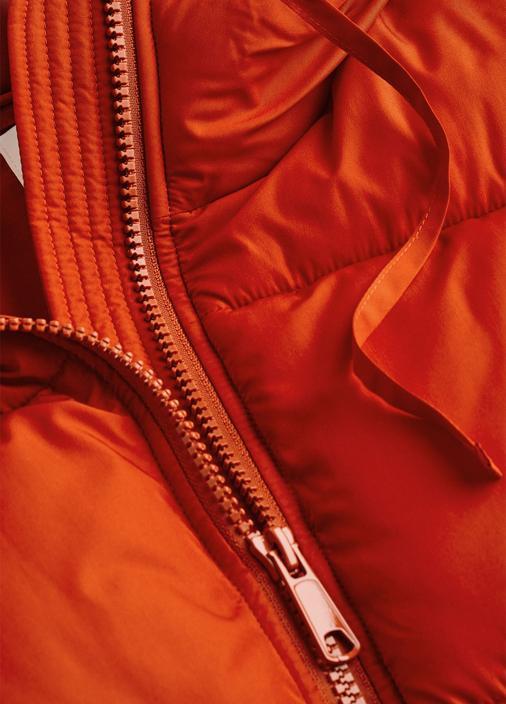 Помаранчева демісезонна куртка вільного крою H&M