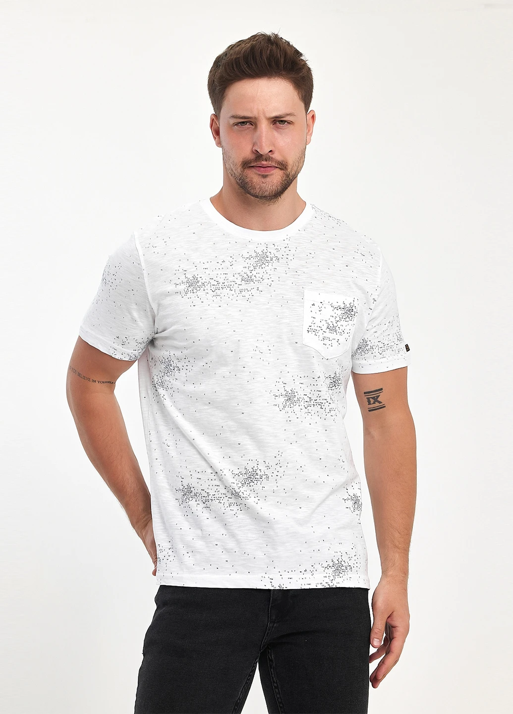 Белая футболка Trend Collection