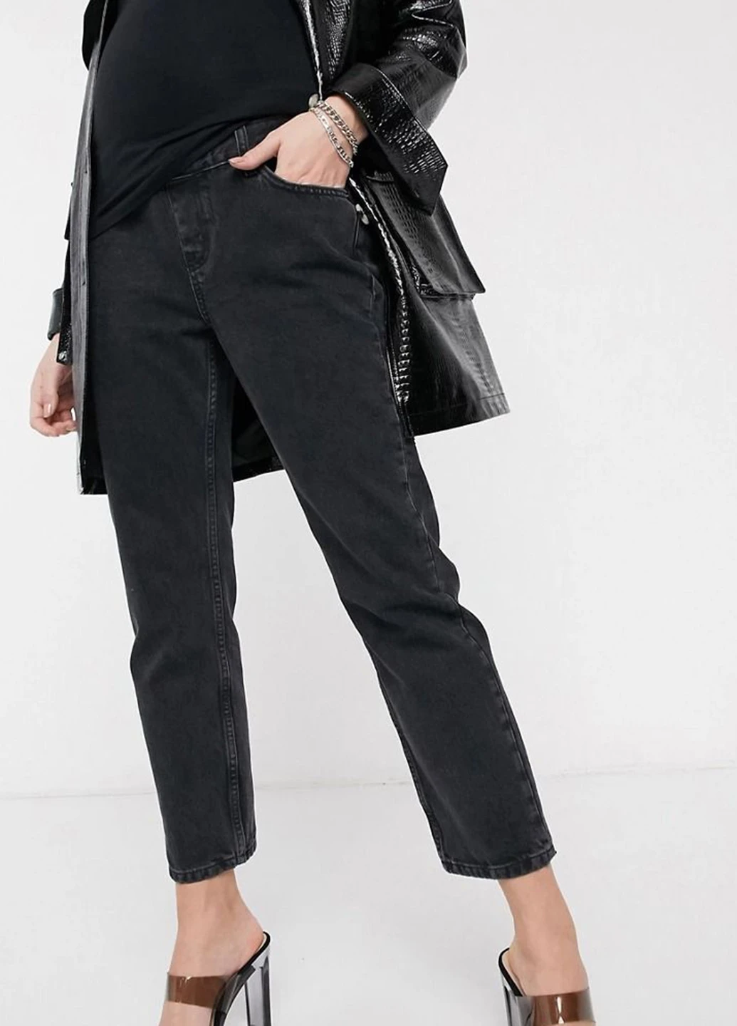Джинси для вагітних Topshop - (257242291)