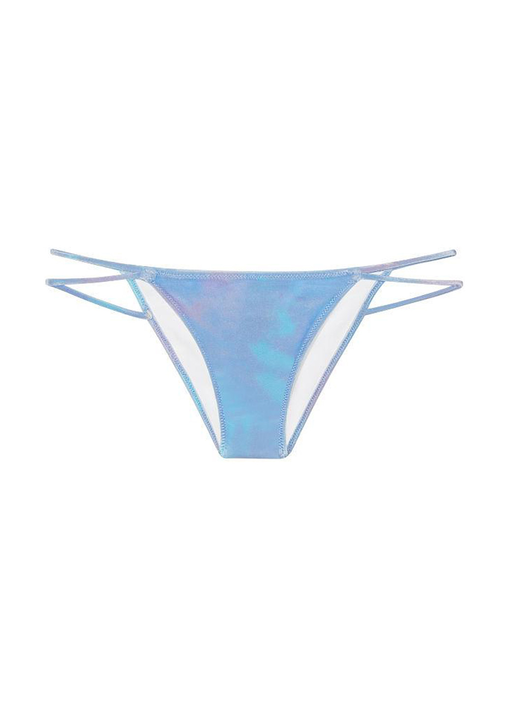 Голубой купальные трусики-плавки однотонные Victoria's Secret