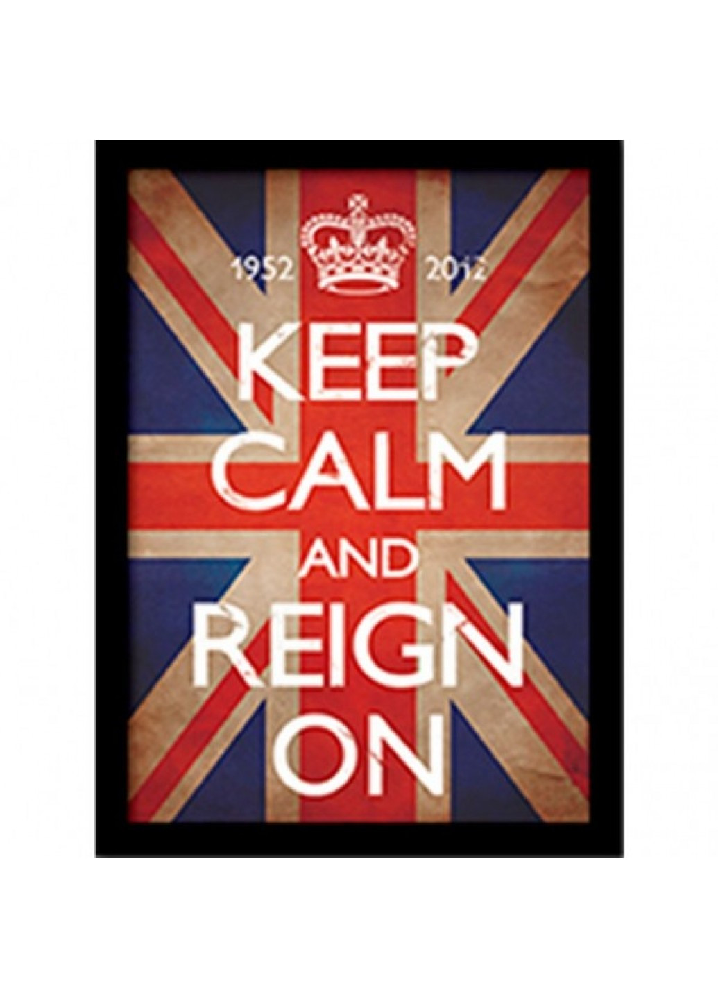 Постер в раме "Keep Calm and Reign On" 30 x 40 см Pyramid International (210895231)