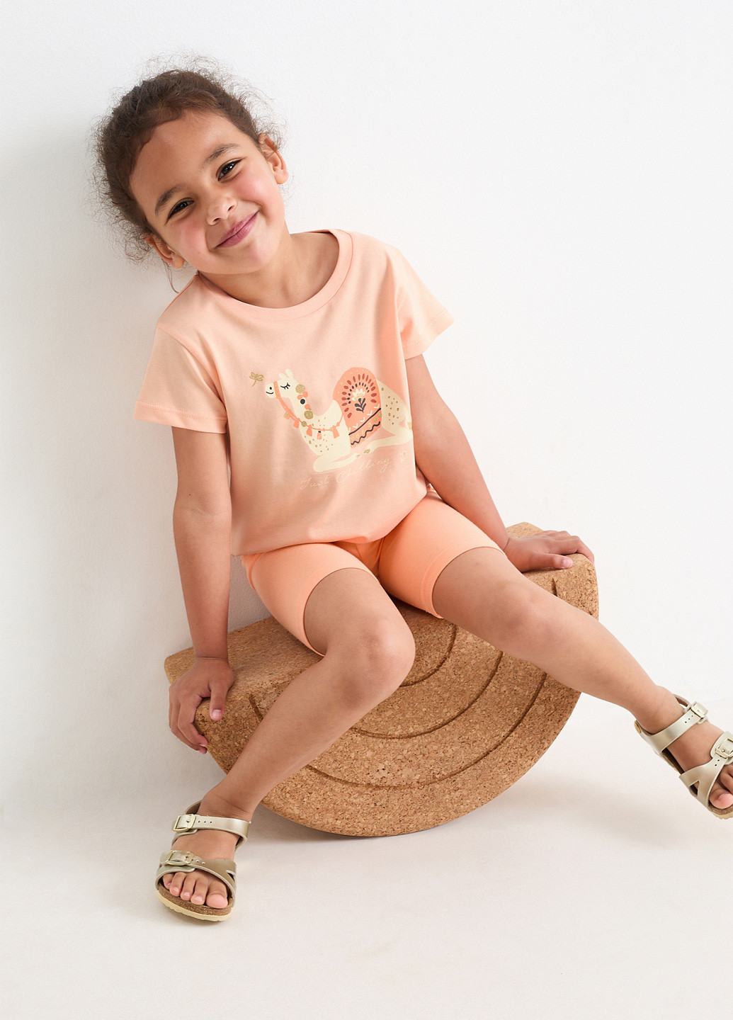 Комбинированная летняя футболка (3 шт.) C&A