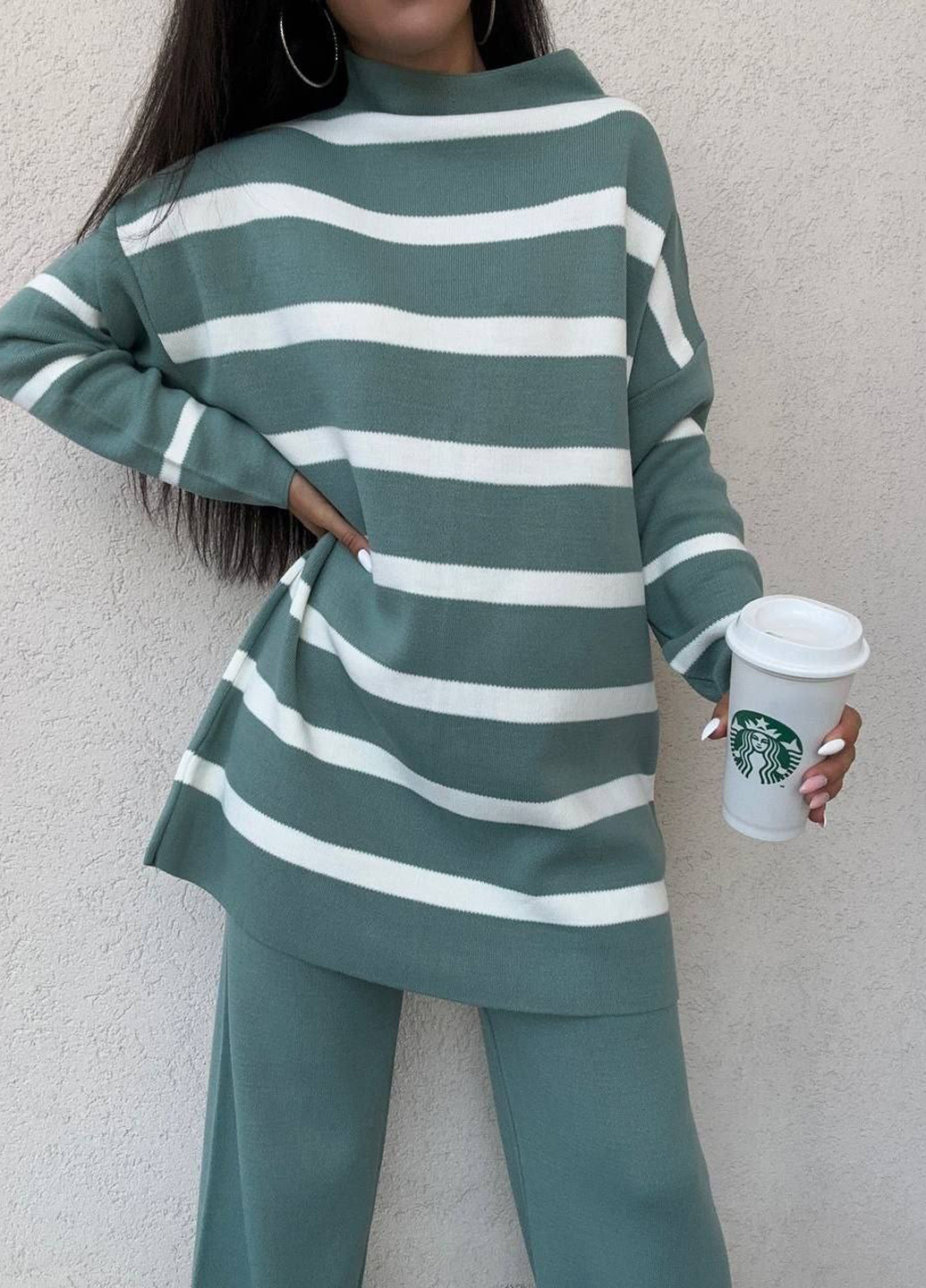 Костюм (туника, брюки) No Brand (364666611)