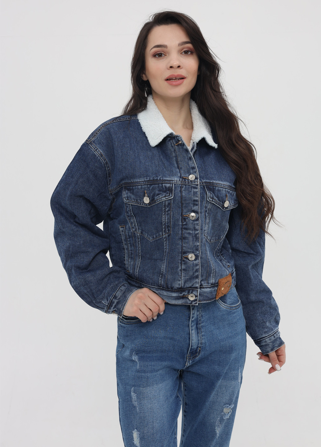 Синяя демисезонная куртка Icon