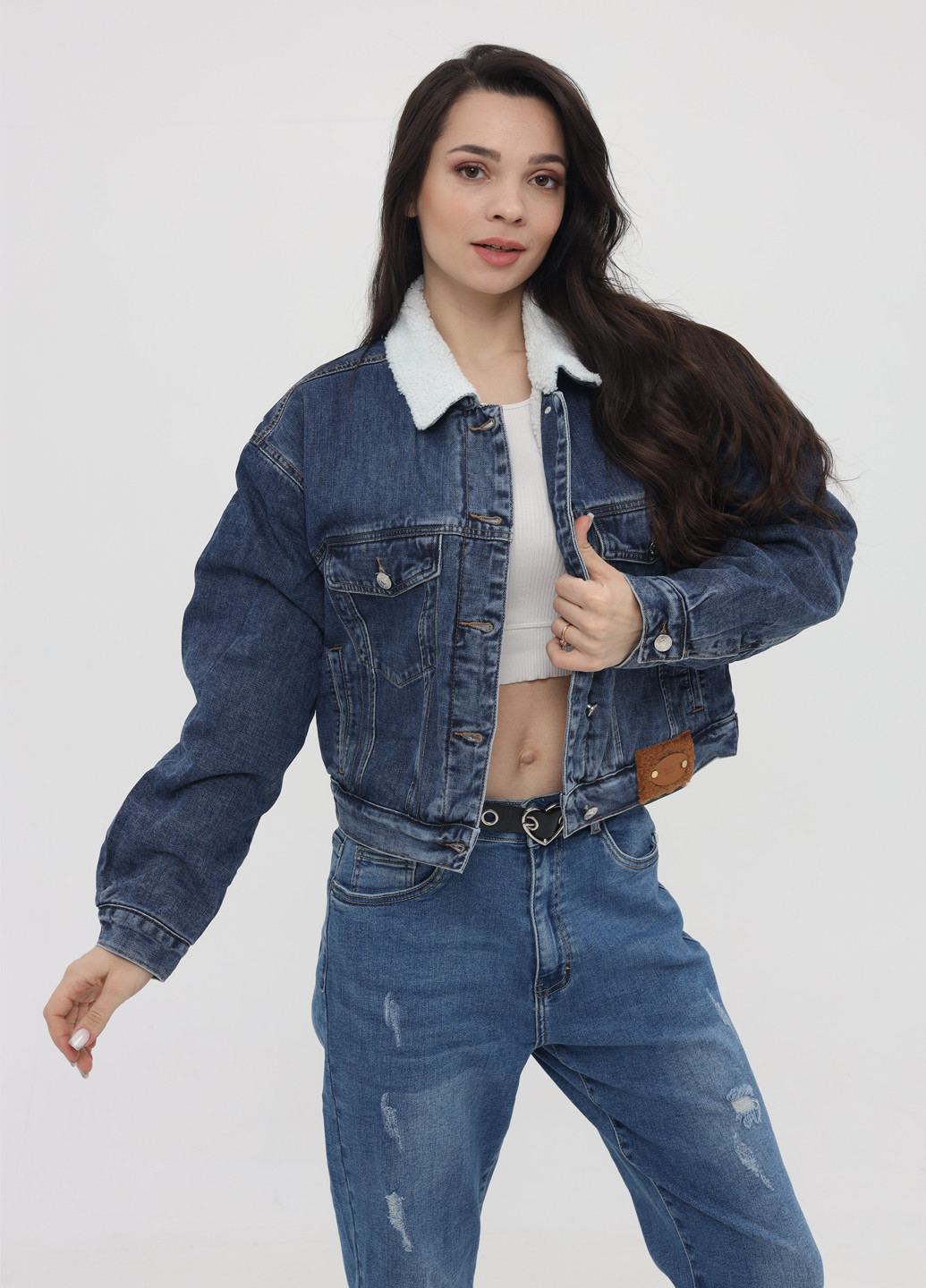 Синяя демисезонная куртка Icon