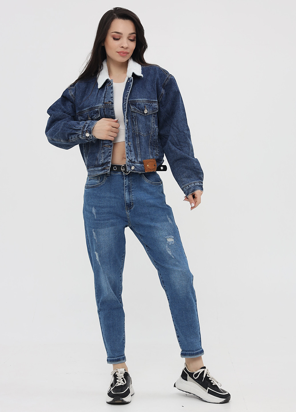 Синяя демисезонная куртка Icon