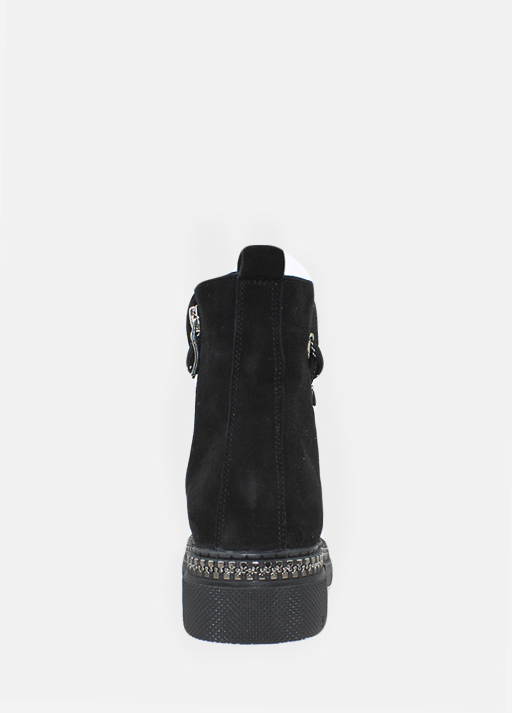 Зимние ботинки rf50520-11 черный Favi из натуральной замши