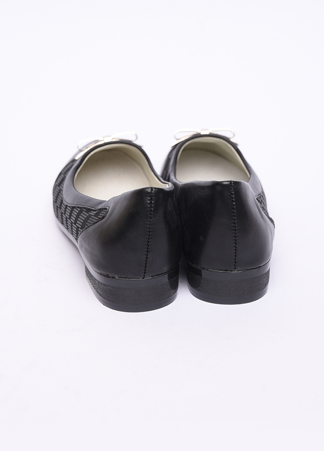 Черные туфли детские девочка черные искуственная кожа Let's Shop