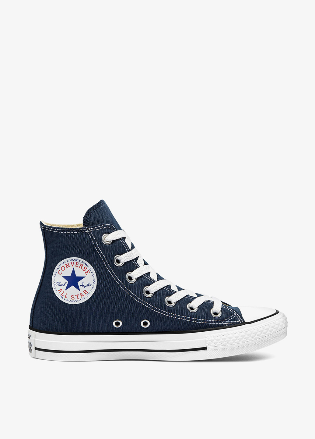 Темно-синие кеды Converse CHUCK TAYLOR ALL STAR люверсы, с логотипом