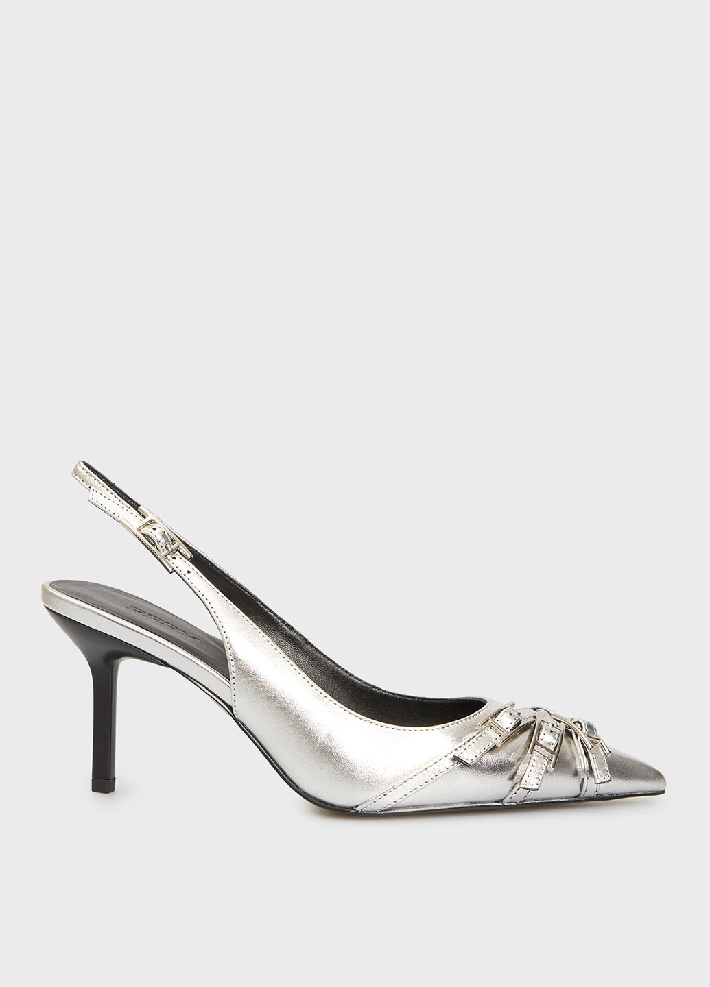 PRPY Туфли слингбеки серебряный з натуральная кожа, китай — лето (332382340)