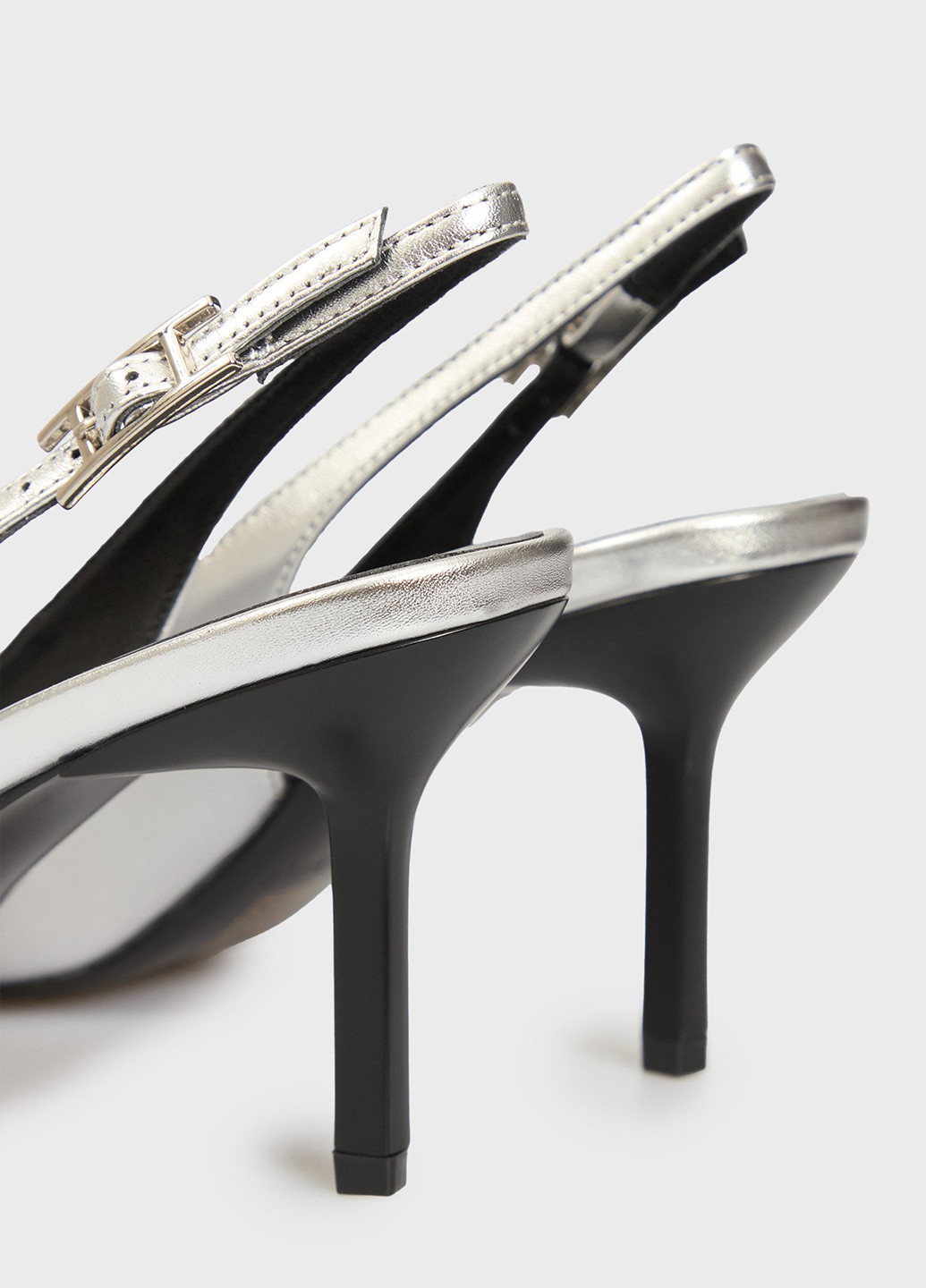 PRPY Туфли слингбеки серебряный з натуральная кожа, китай — лето (332382340)