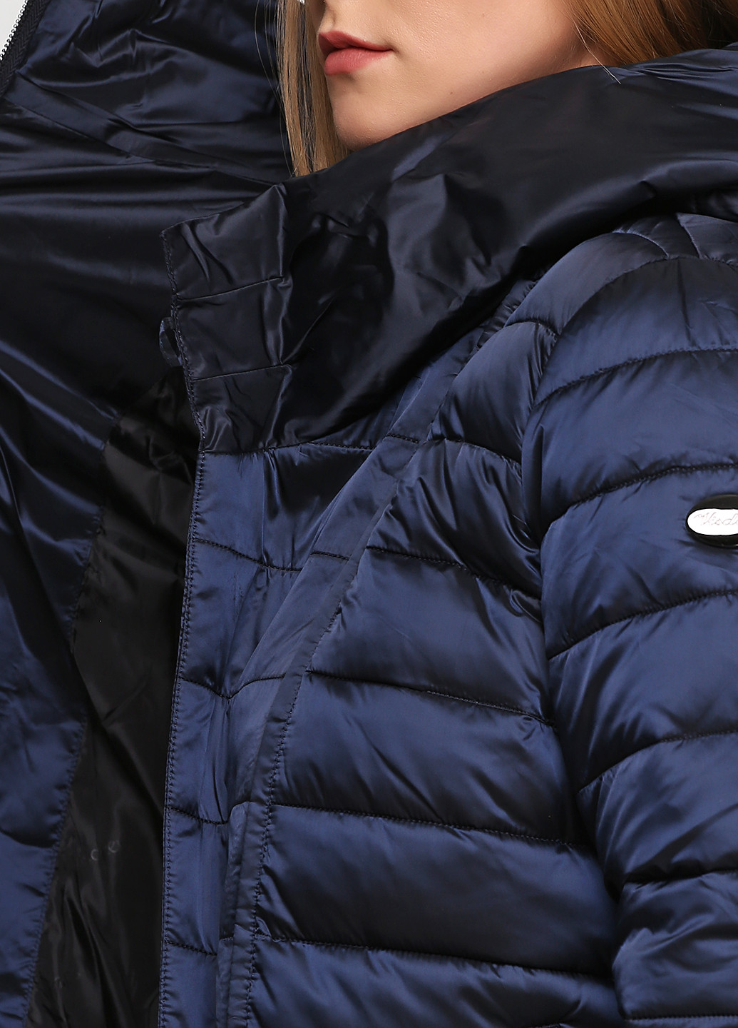 Темно-синяя зимняя куртка Visdeer