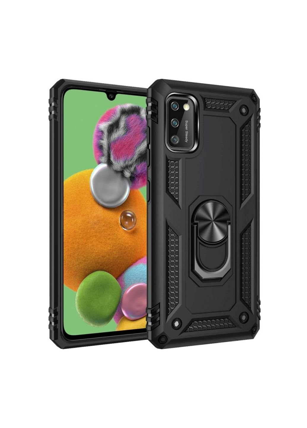 Чехол для моб. телефона Military Samsung Galaxy A41 SMA415 Black (705132) (705132) BeCover Military Samsung Galaxy A41 SM-A415 Black (705132) (201492350)