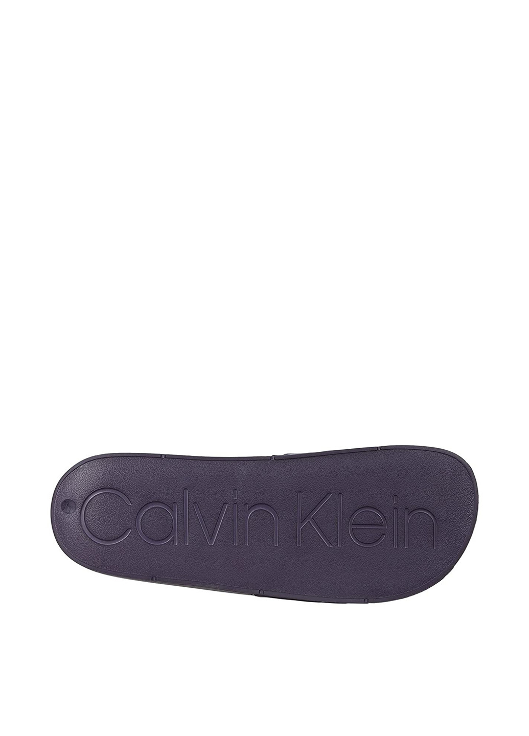 Темно-синие шлепанцы Calvin Klein
