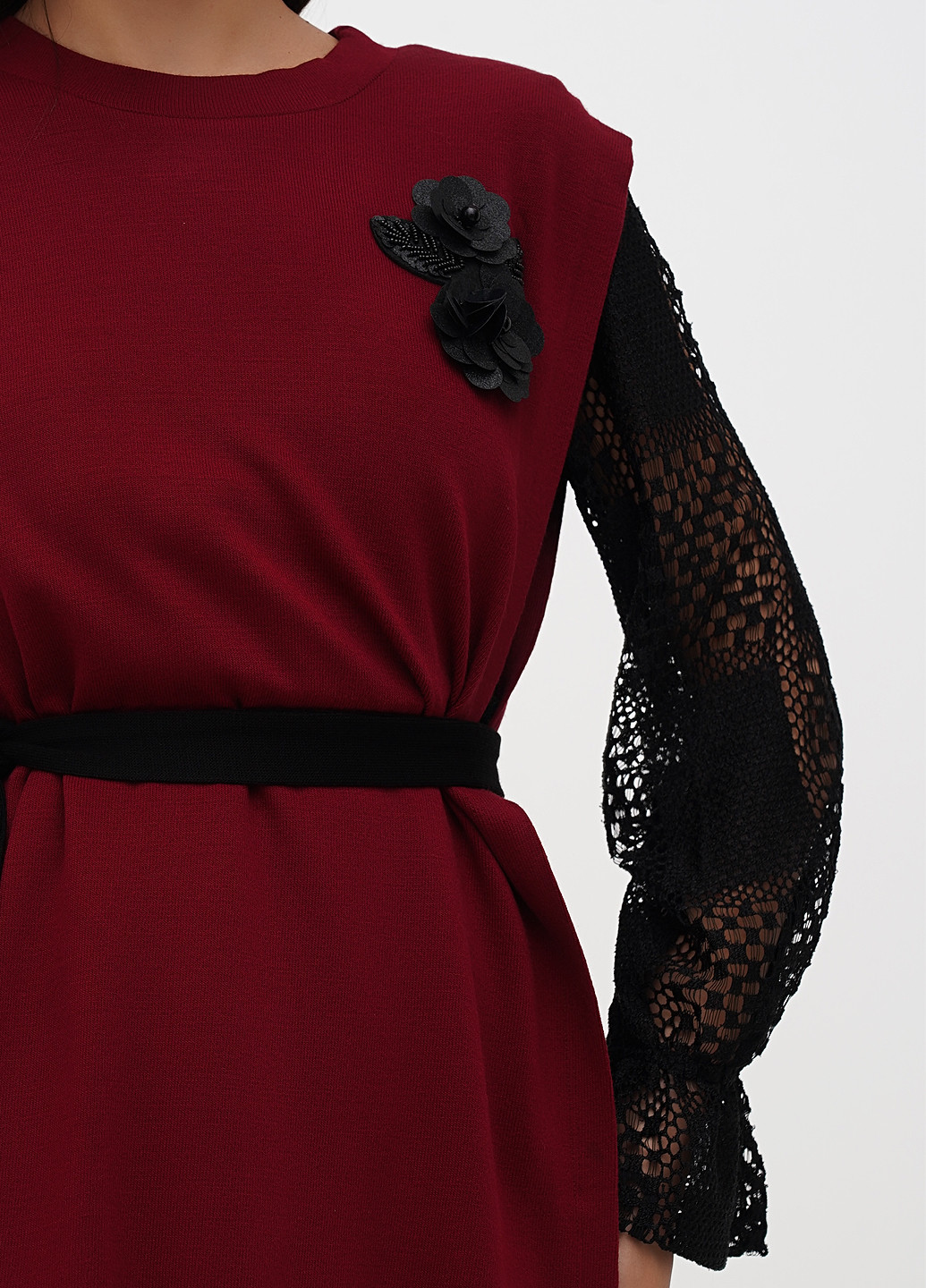 Комбінований демісезонний комплект (сукня, накидка) Sassofono