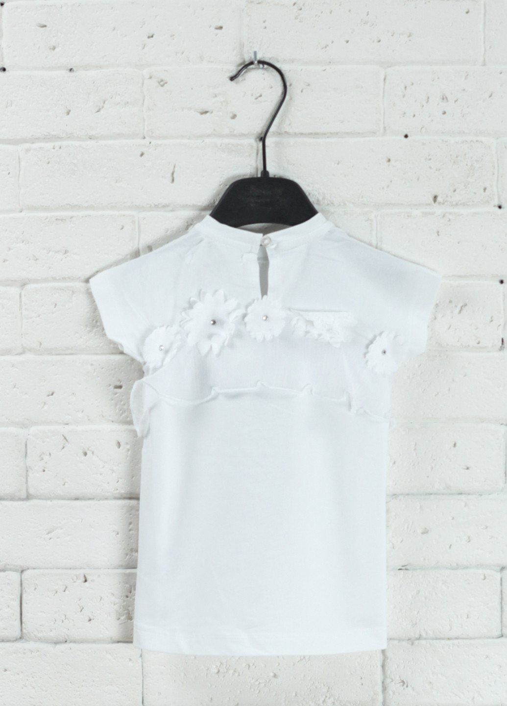 Біла літня футболка Gaialuna