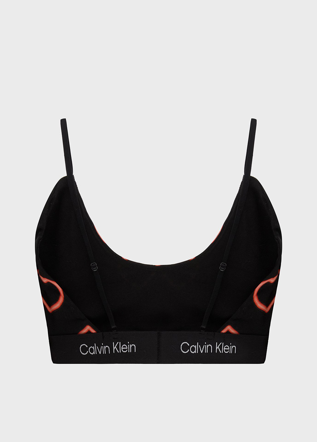 Комбінований топ бюстгальтер Calvin Klein без кісточок бавовна