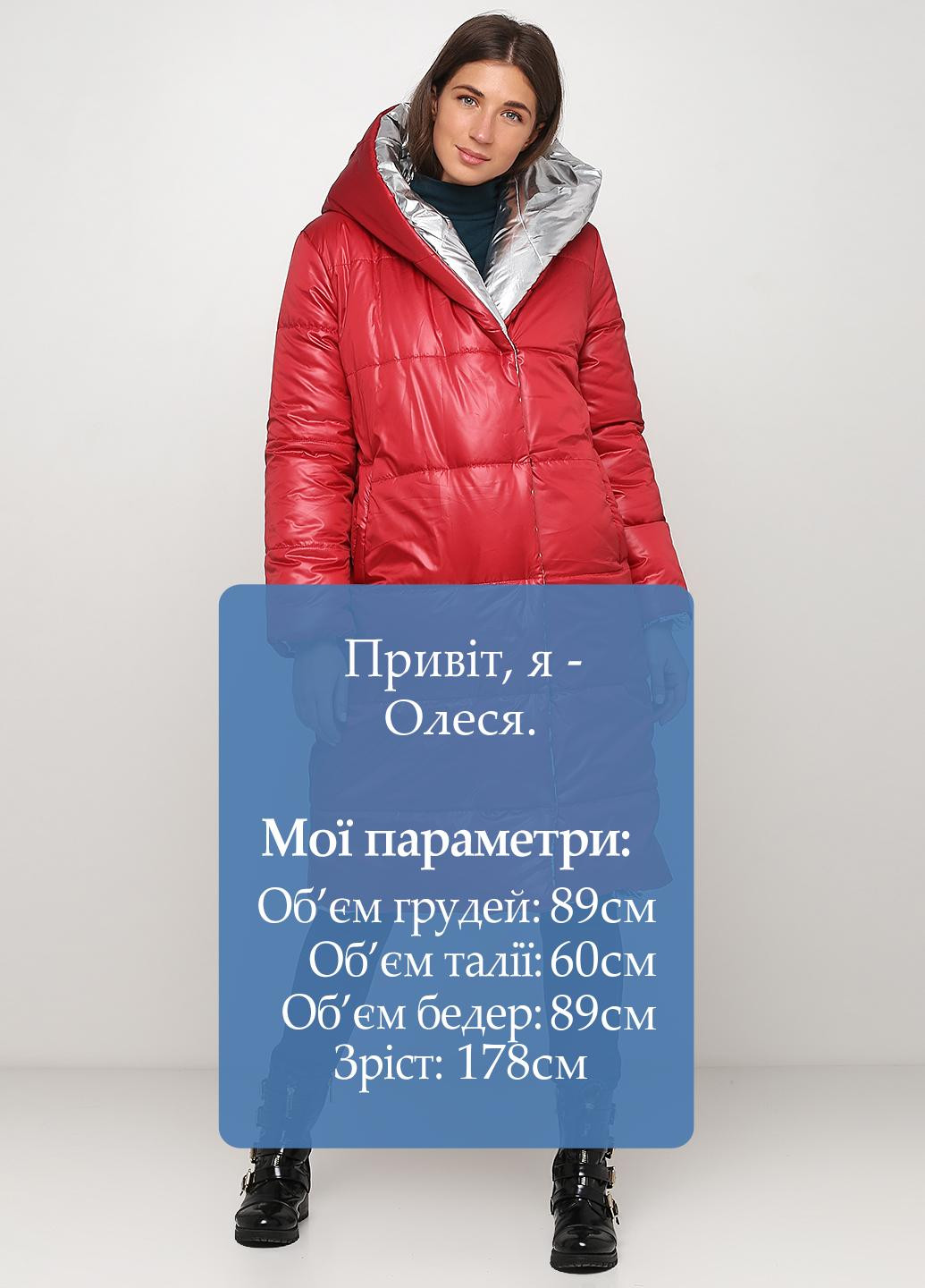 Комбінована зимня куртка 2-стороння LORA ANGEL модель "Венеция"