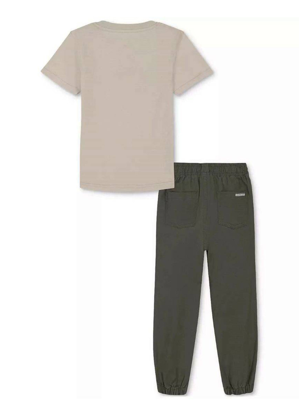 Комбинированный демисезонный костюм (футболка, брюки) брючный Calvin Klein