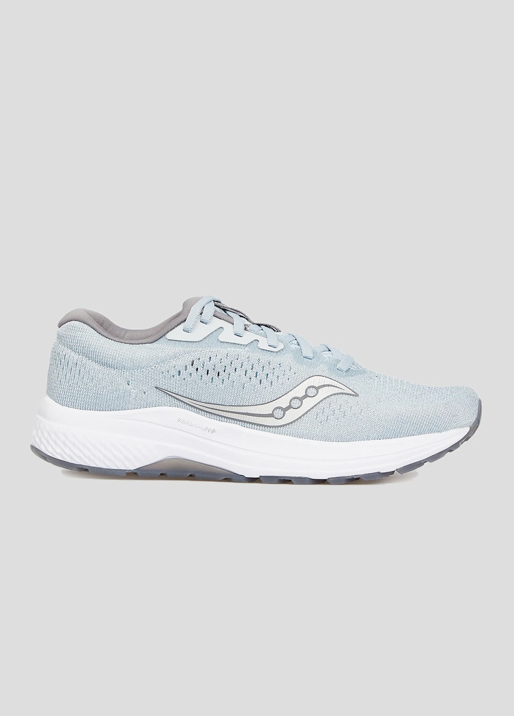 Светло-голубые беговые кроссовки Clarion 2 Saucony синие всесезоны (253268060)