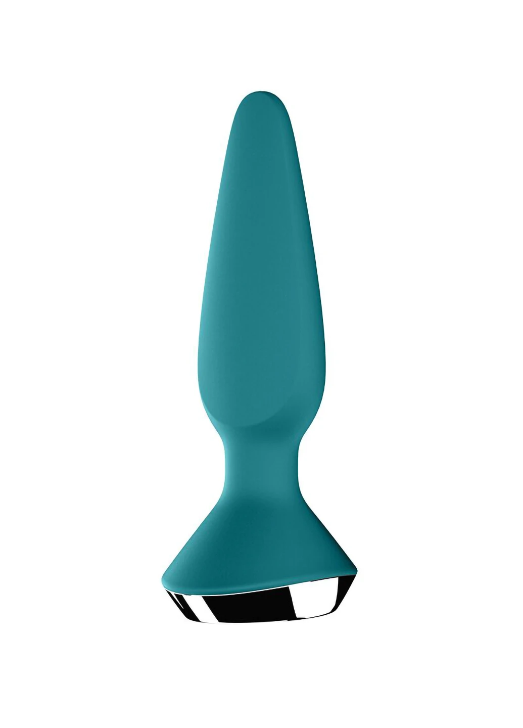 Анальная смарт-вибропробка Plug-ilicious 1 Petrol Satisfyer (254152135)