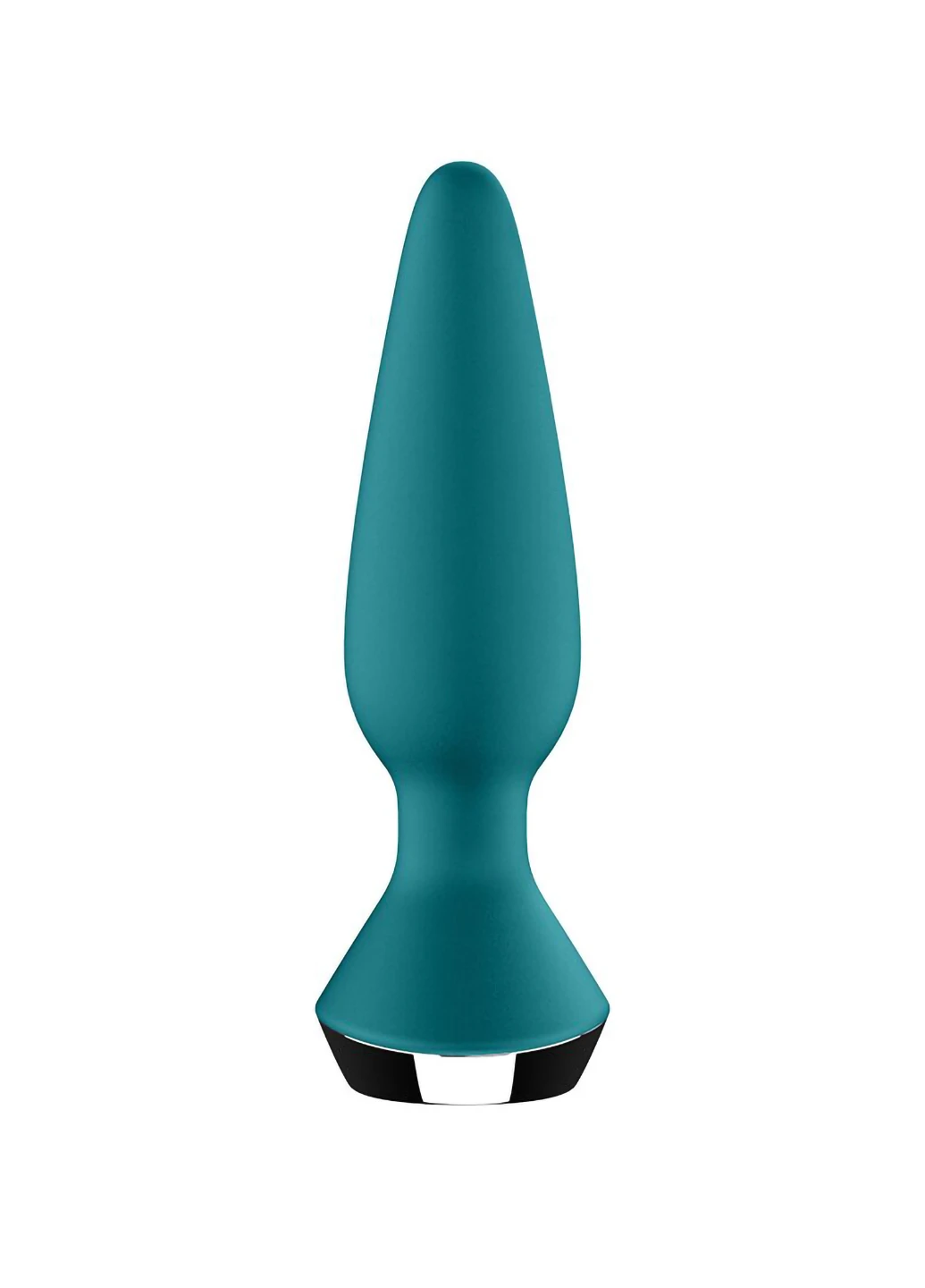 Анальная смарт-вибропробка Plug-ilicious 1 Petrol Satisfyer (254152135)