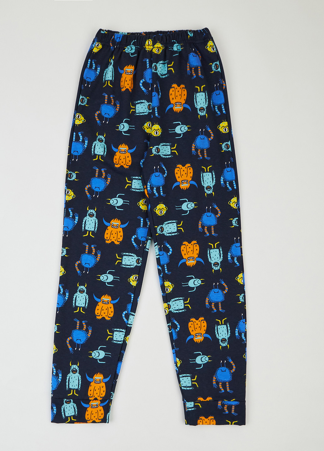 Темно-синяя зимняя пижама (свитшот, брюки) dexter's
