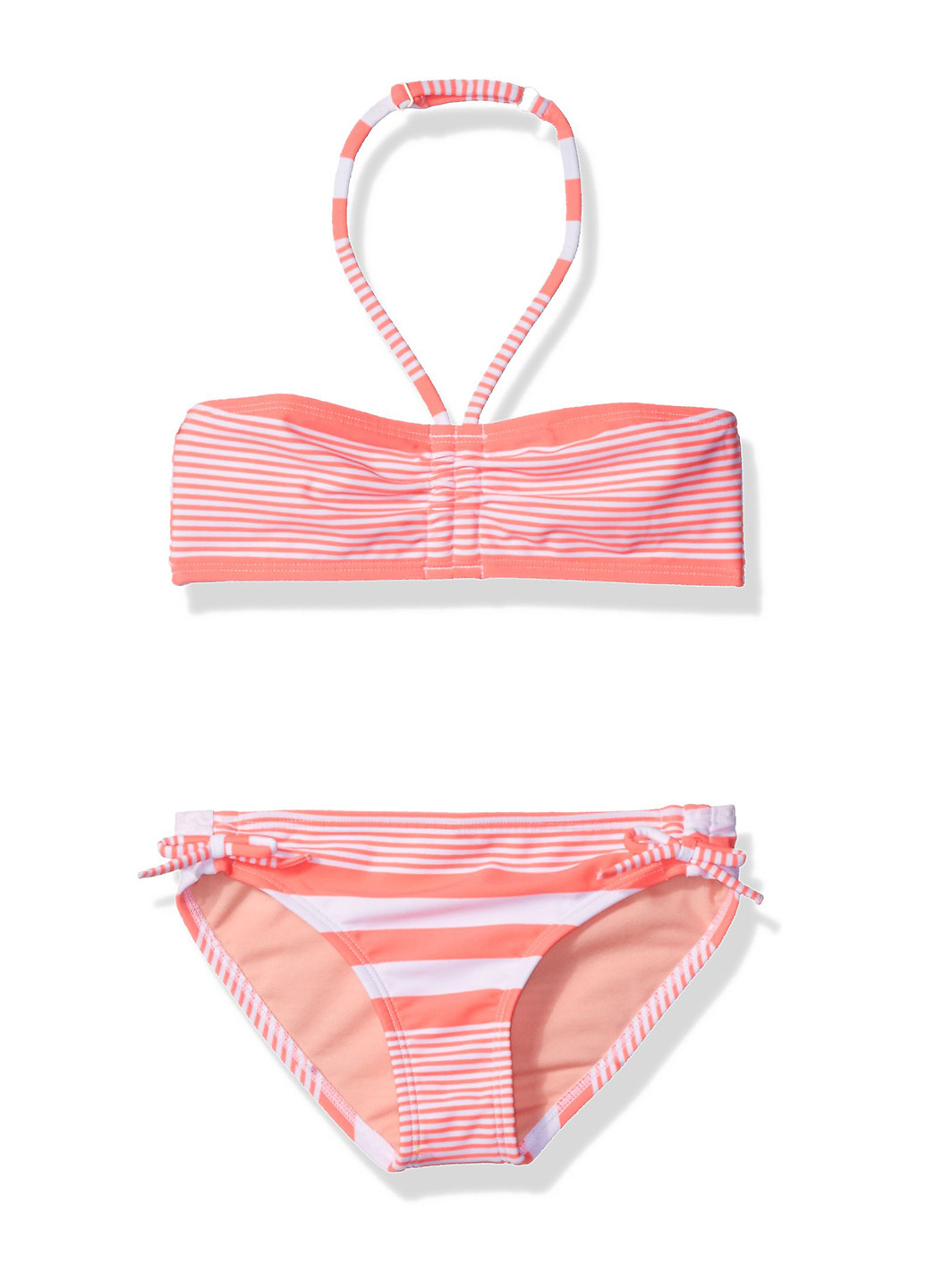 Розовый летний купальник (топ, трусики) Roxy