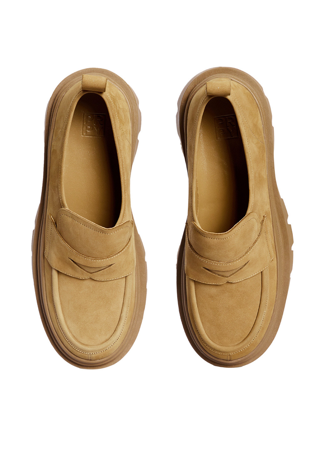 PRPY Туфли лоферы бежевый з натуральная кожа, китай — демисезон (307608701)