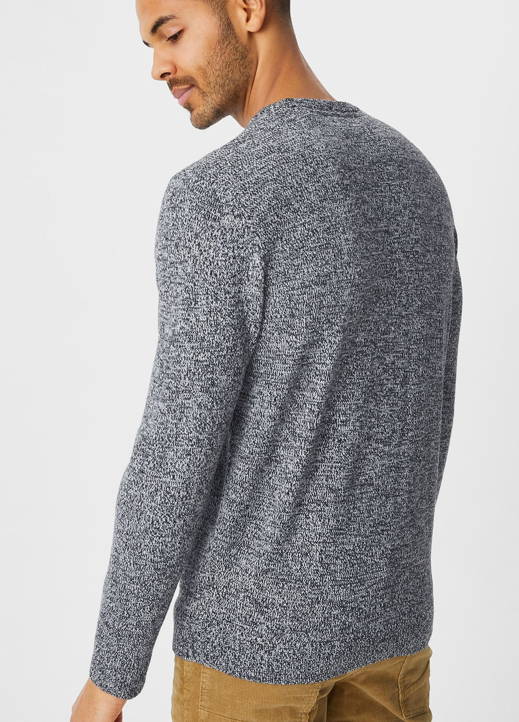 Сірий зимовий светр C&A