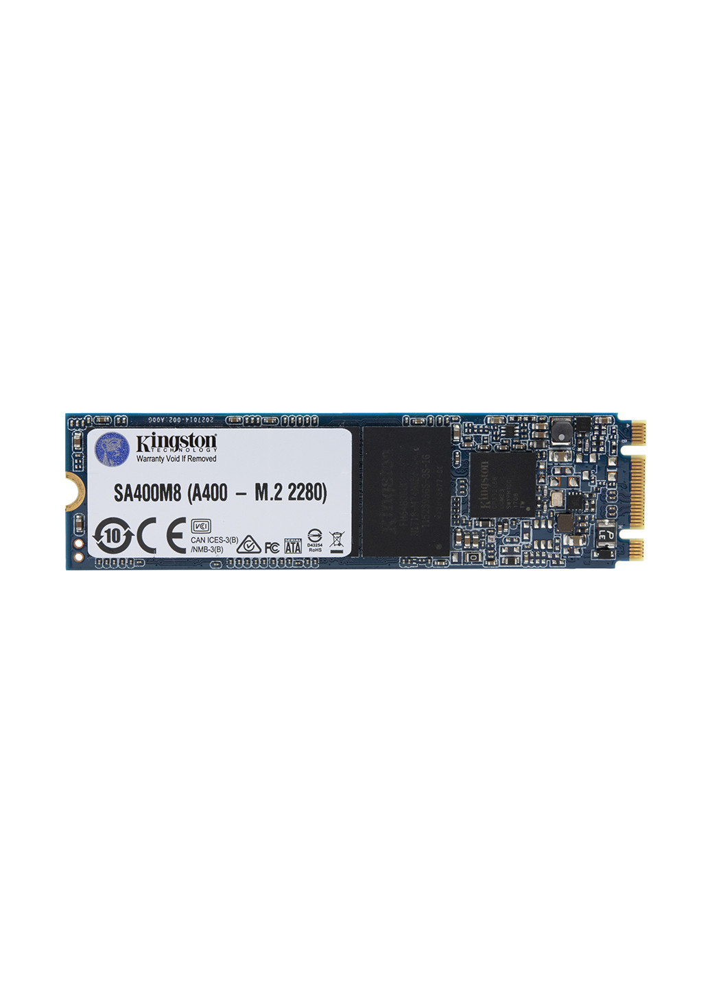 Внутрішній SSD A400 240GB M.2 2280 SATAIII TLC (SA400M8 / 240G) Kingston Внутренний SSD Kingston A400 240GB M.2 2280 SATAIII TLC (SA400M8/240G) комбіновані