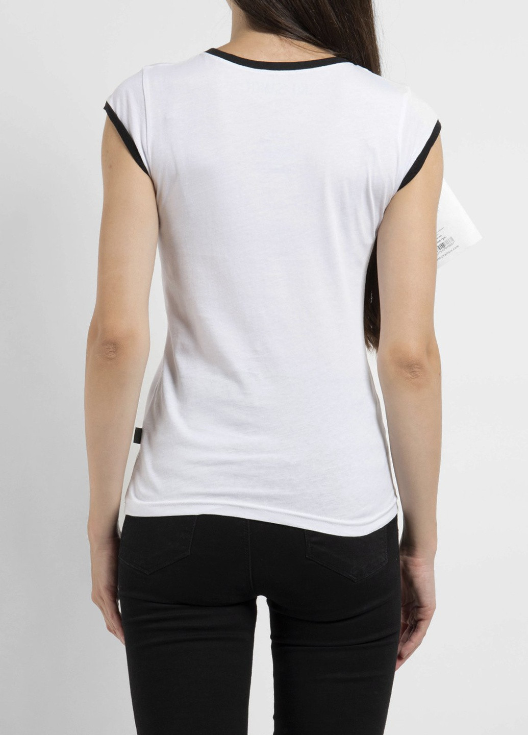 Біла футболка з принтом Ko Samui - (250382609)