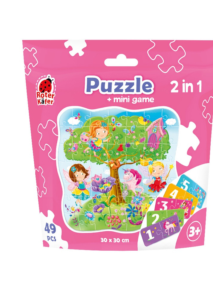Пазлы в дой-пак упаковке 2 в 1 «Феи» RK1140-02 Roter Kafer (255345040)