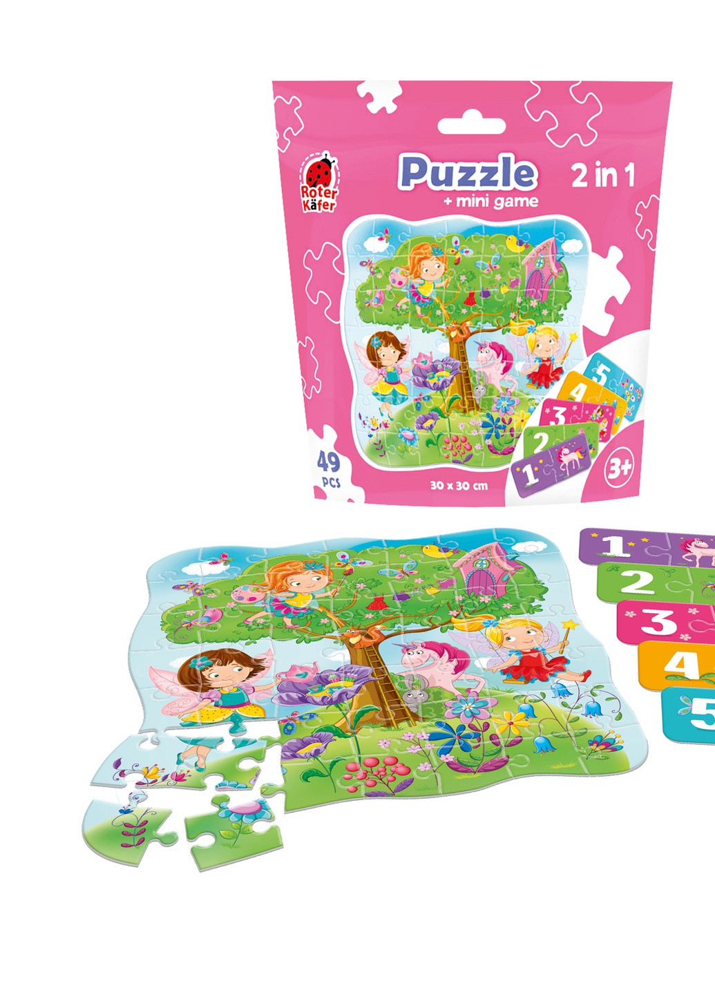 Пазлы в дой-пак упаковке 2 в 1 «Феи» RK1140-02 Roter Kafer (255345040)