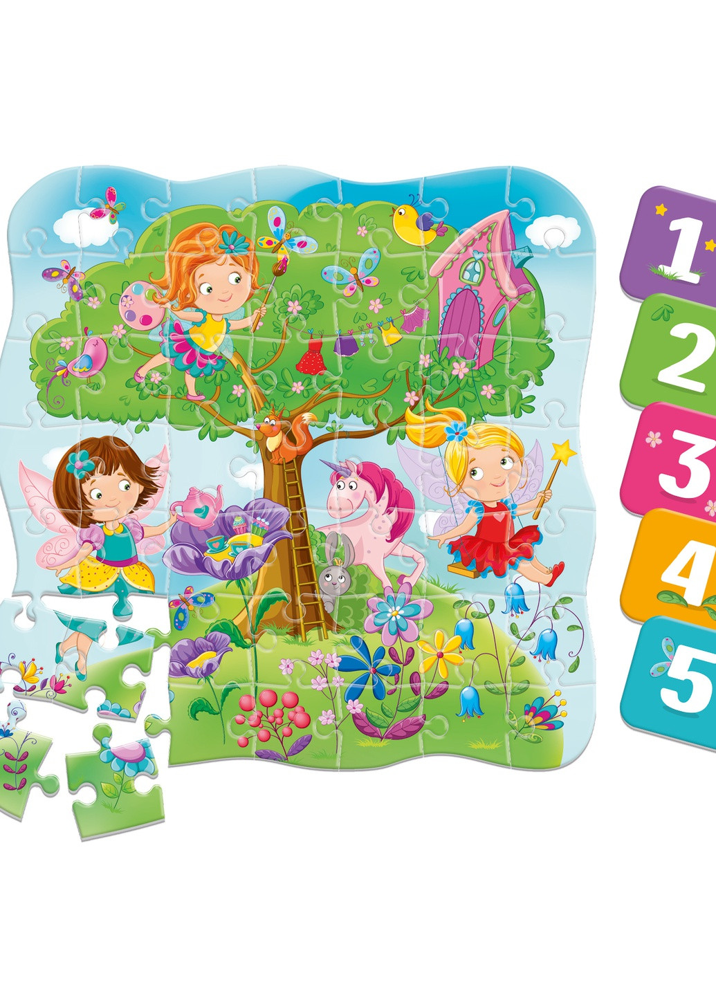 Пазлы в дой-пак упаковке 2 в 1 «Феи» RK1140-02 Roter Kafer (255345040)