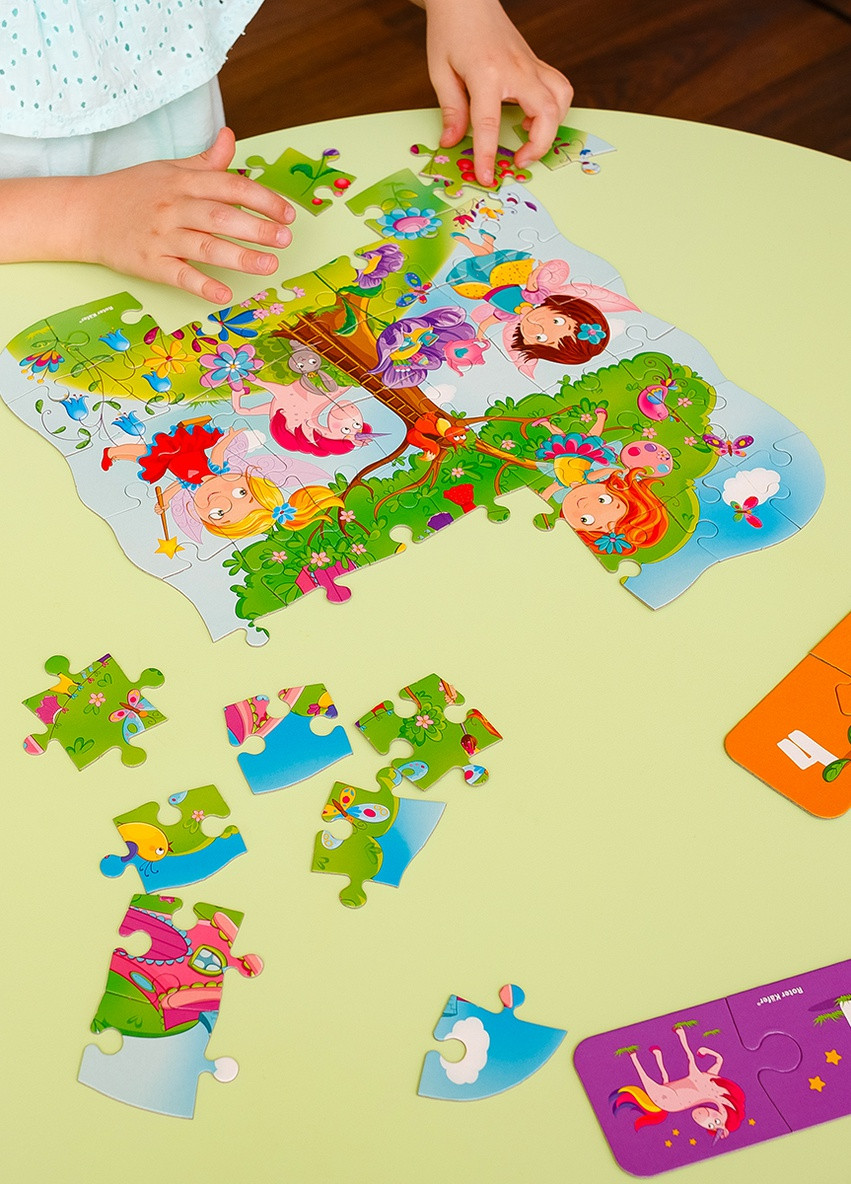 Пазлы в дой-пак упаковке 2 в 1 «Феи» RK1140-02 Roter Kafer (255345040)