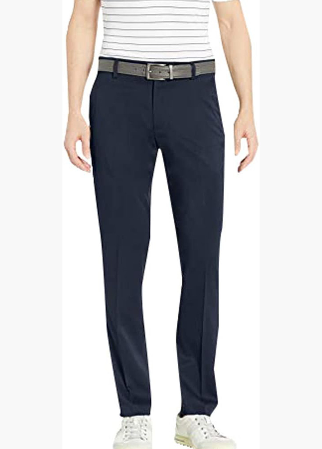 Темно-синие кэжуал демисезонные прямые брюки Amazon Essentials