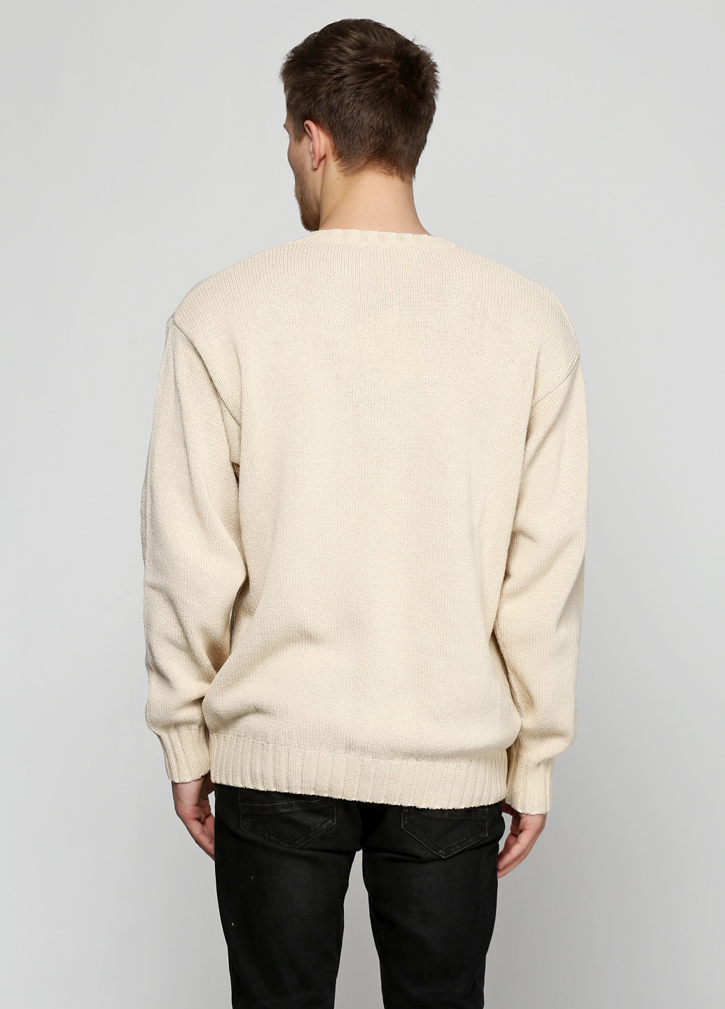 Светло-бежевый демисезонный пуловер пуловер Barbieri