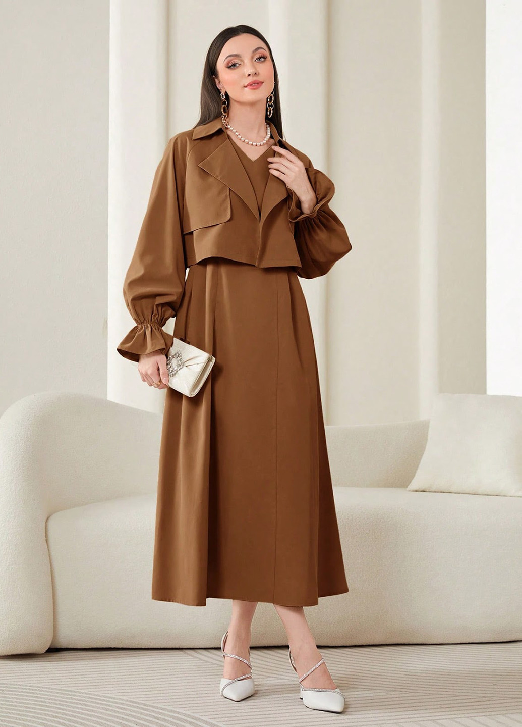 Костюм (жакет, платье) SHEIN (324691685)