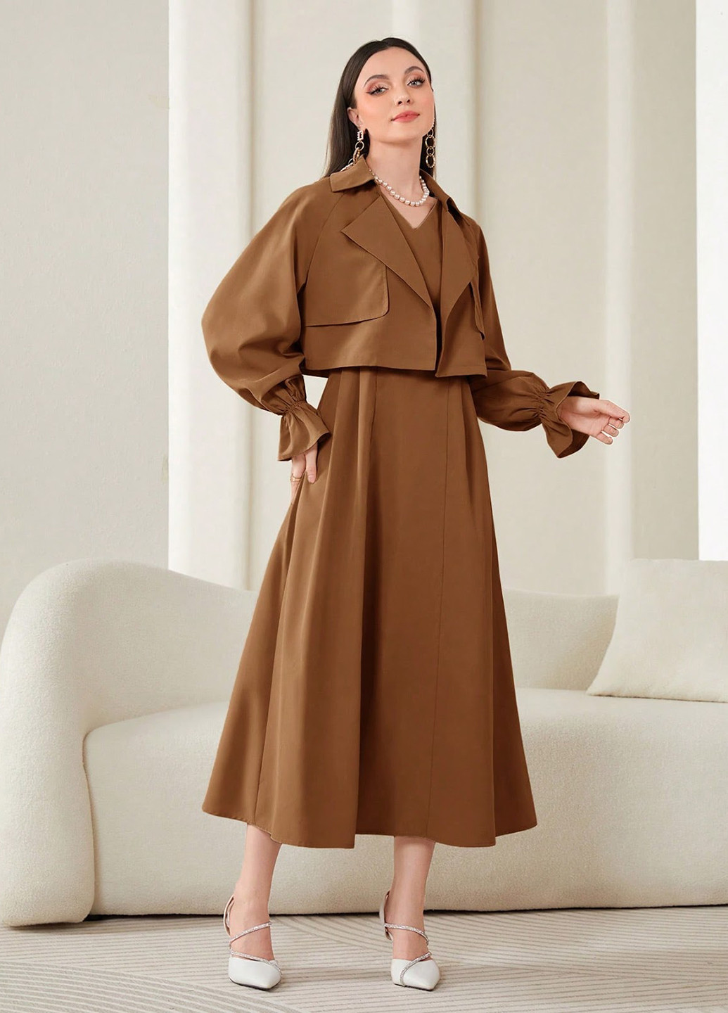 Костюм (жакет, платье) SHEIN (324691685)