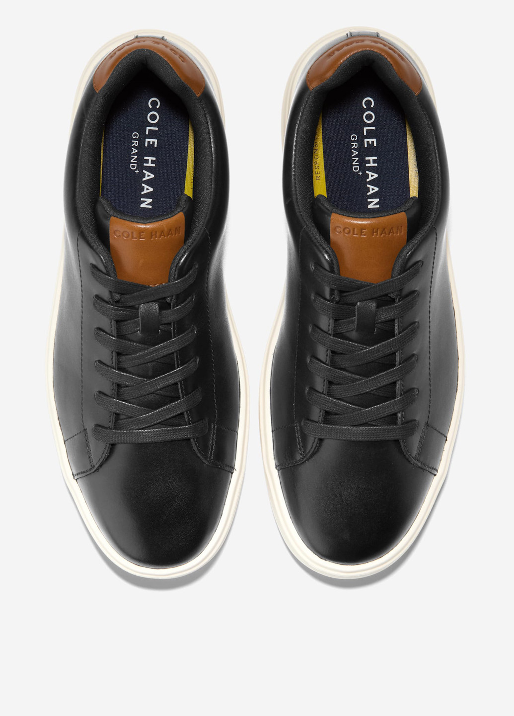 Черные кеды Cole Haan Grand+ Court Sneaker