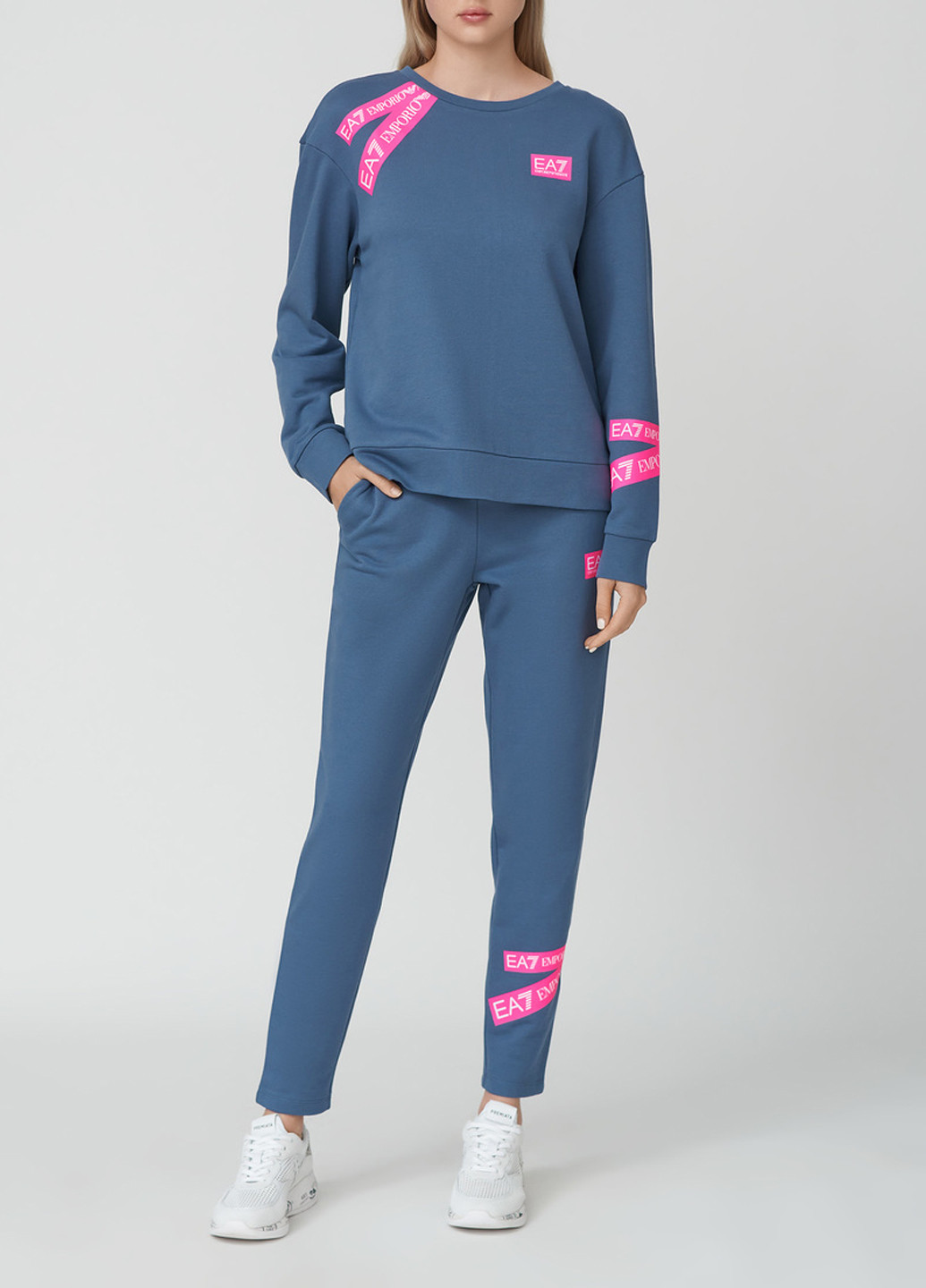 Сірий свiтшот EA7 (253257801)